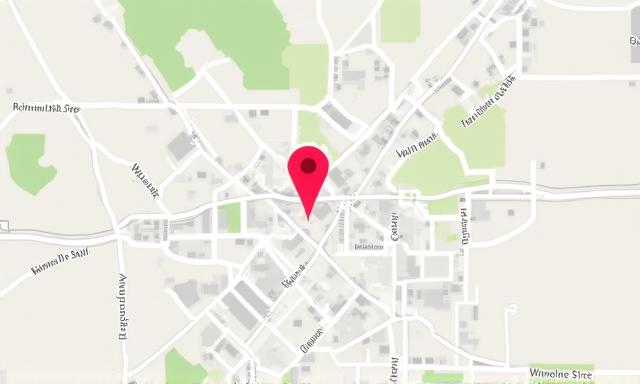 Map showing the location of Actinula Works in Melbourne